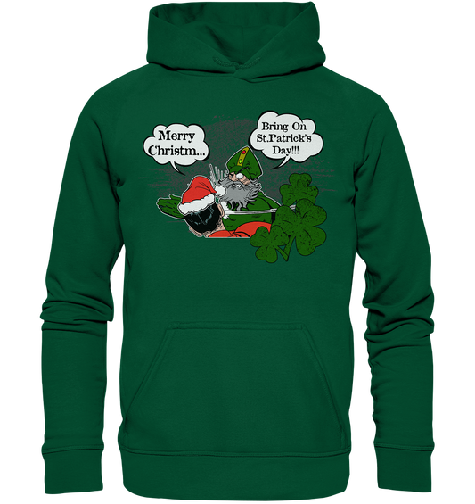 Merry Christm... "Bring On St. Patrick's Day" - Basic Unisex Hoodie