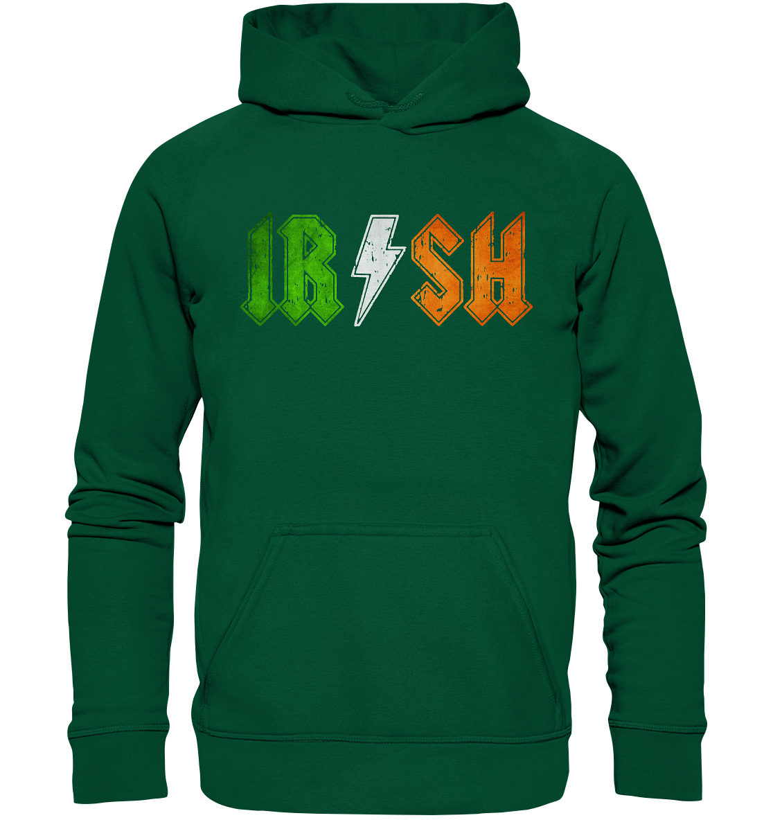 Irish "Flag Logo" - Basic Unisex Hoodie