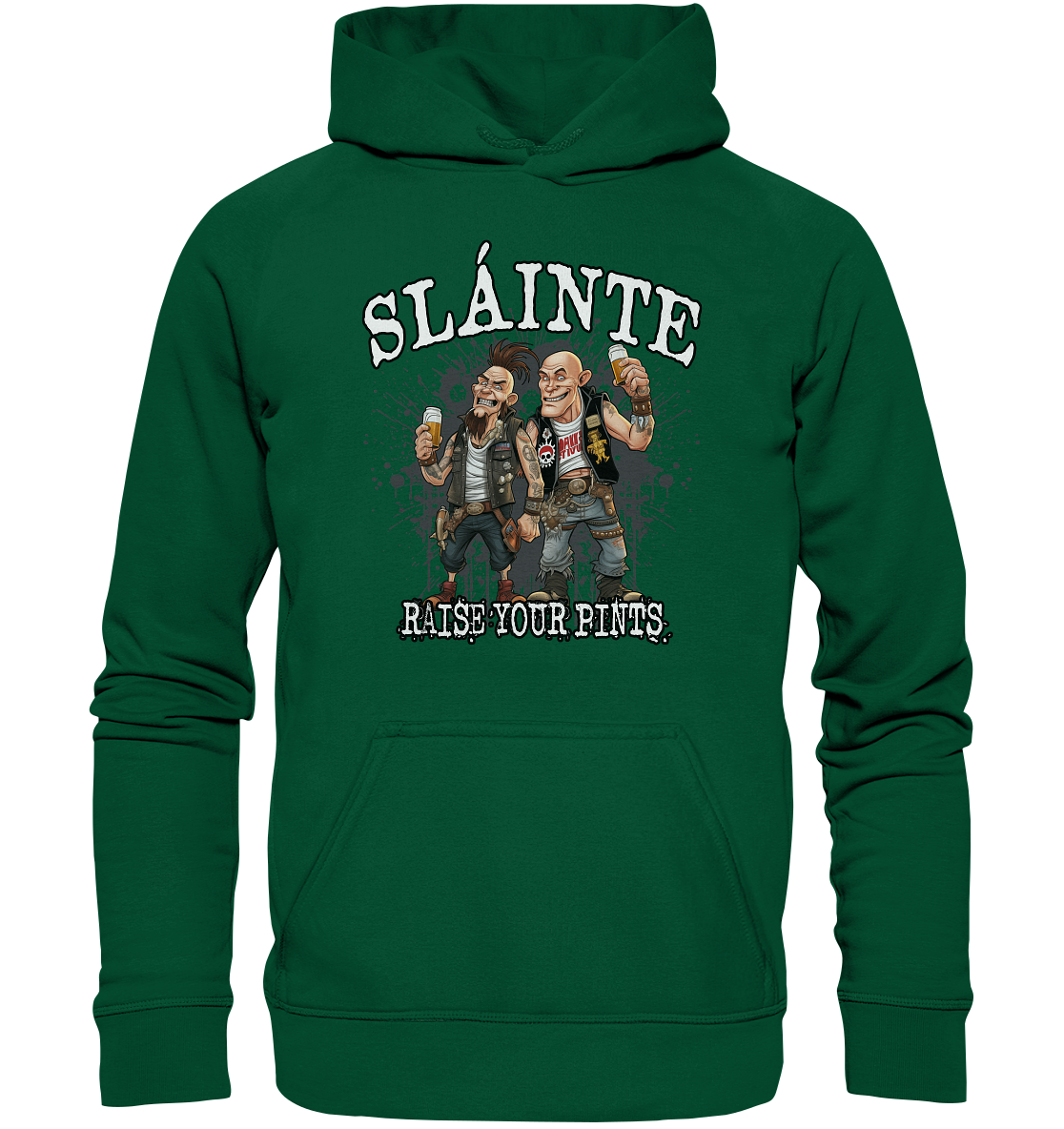Sláinte "Raise Your Pints II" - Basic Unisex Hoodie