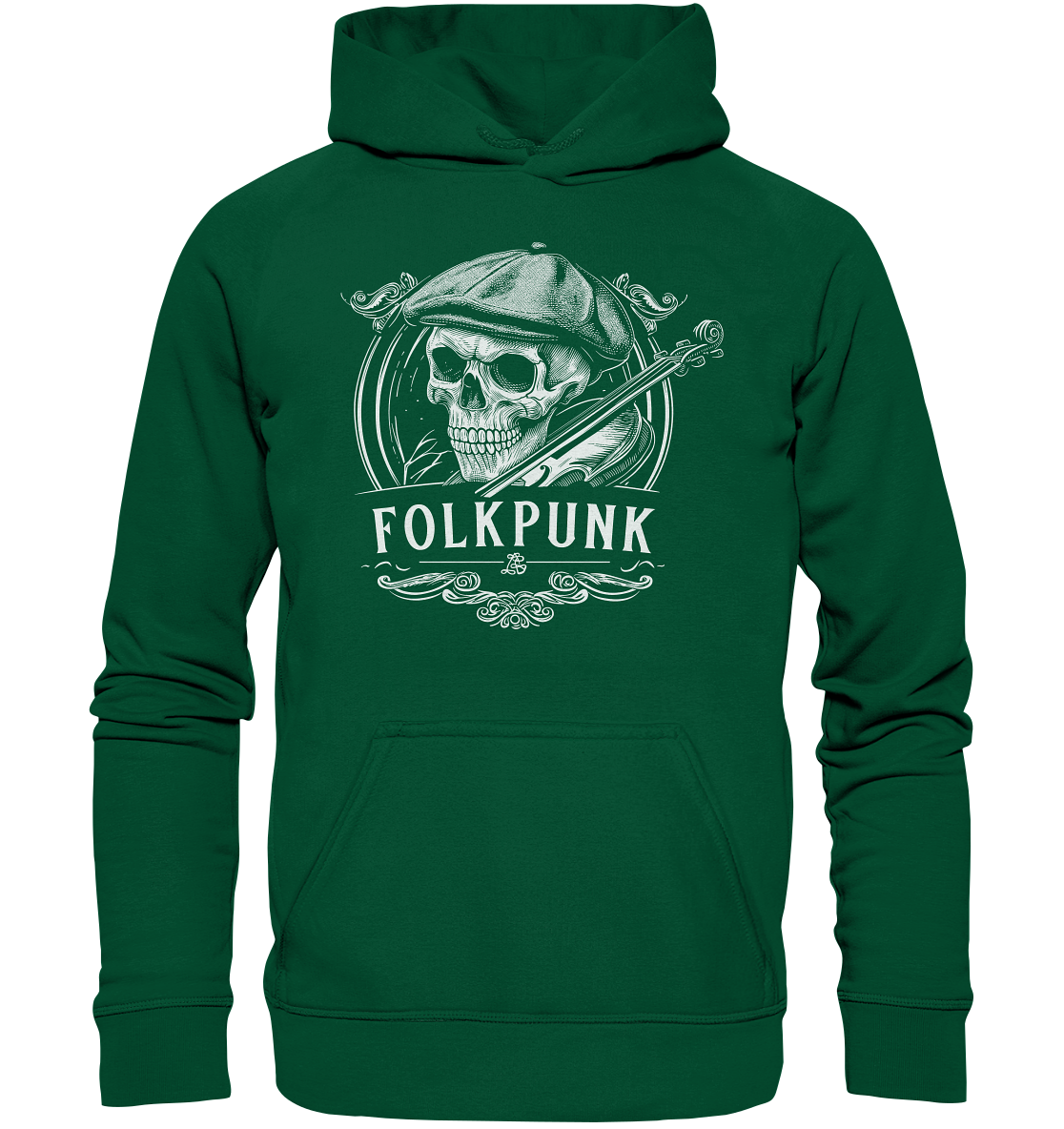 Folkpunk "Crest" - Basic Unisex Hoodie