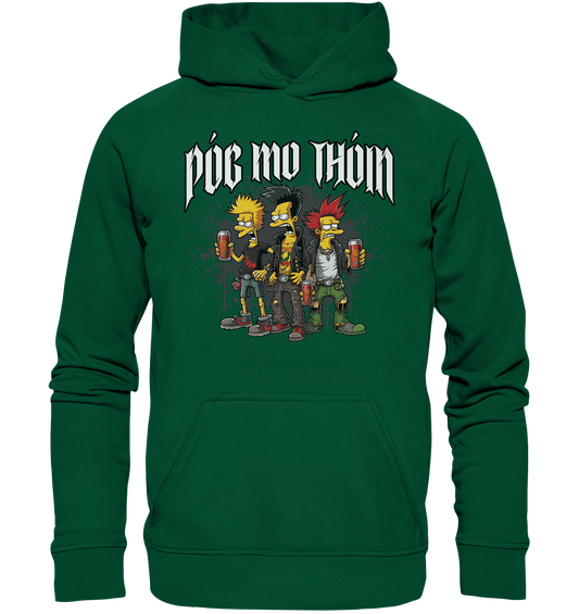 Póg Mo Thóin Streetwear "Punks" - Basic Unisex Hoodie