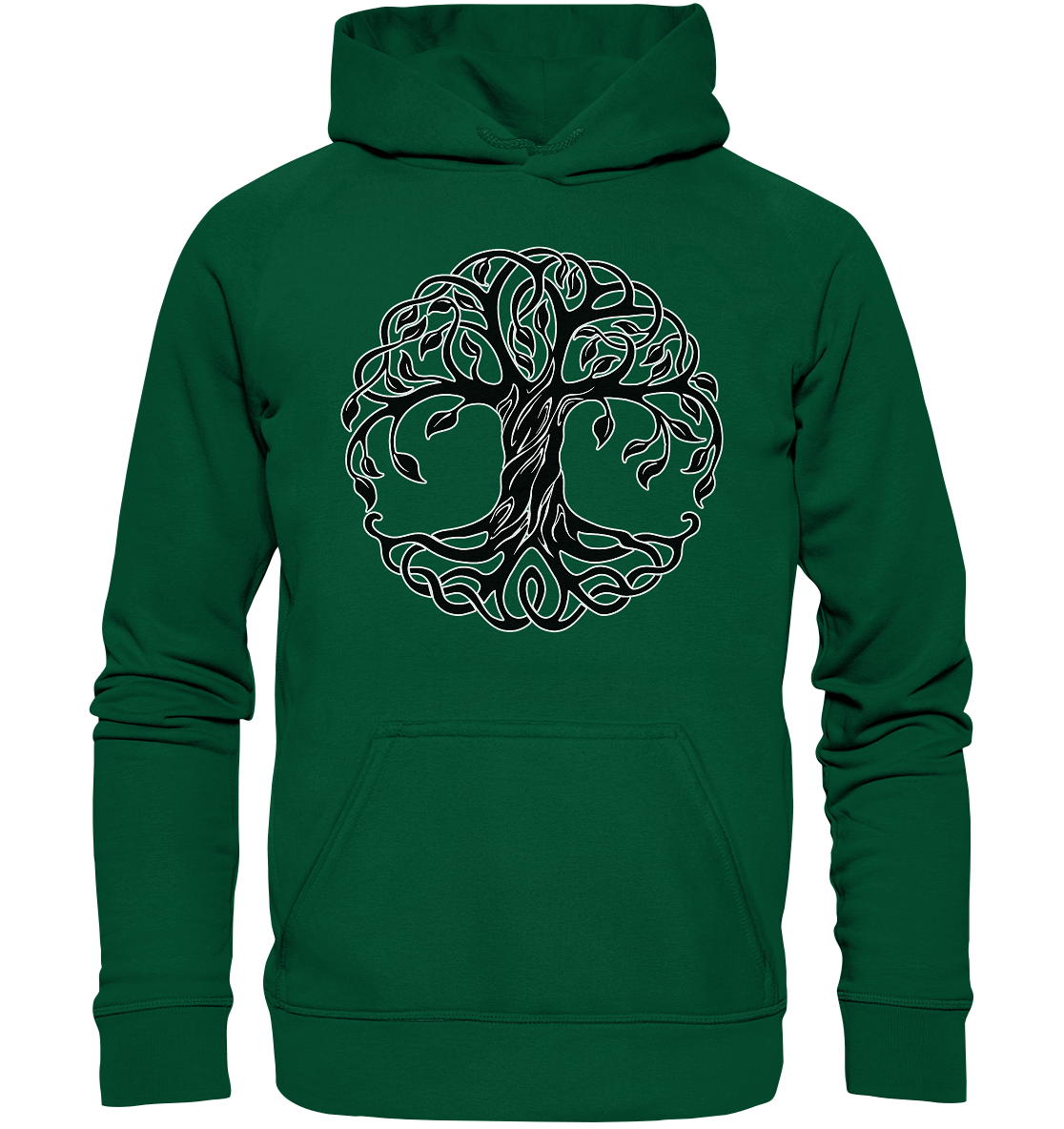 Celtic Tree - Basic Unisex Hoodie