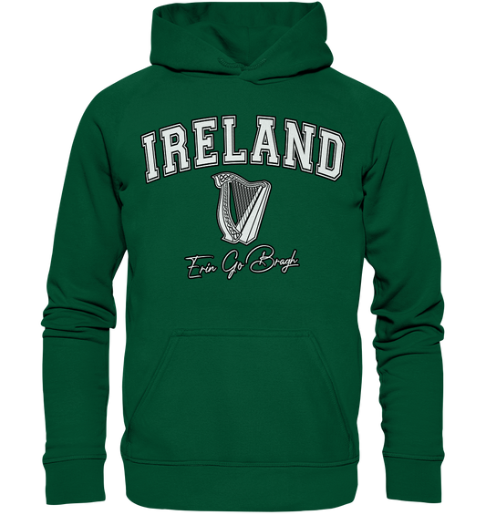 Ireland "Harp / Erin Go Bragh" - Basic Unisex Hoodie