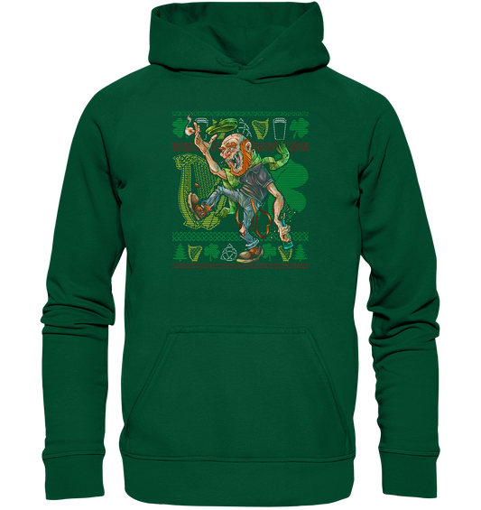 Old Irish Bastard (Christmas) - Basic Unisex Hoodie