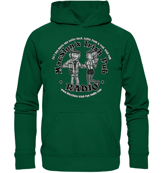 MacSlon's Radio "24/7 - Punk Couple" - Basic Unisex Hoodie