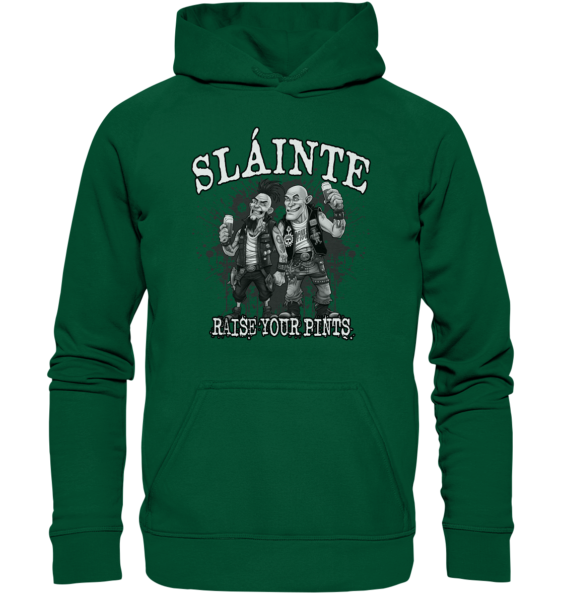 Sláinte "Raise Your Pints IV" - Basic Unisex Hoodie