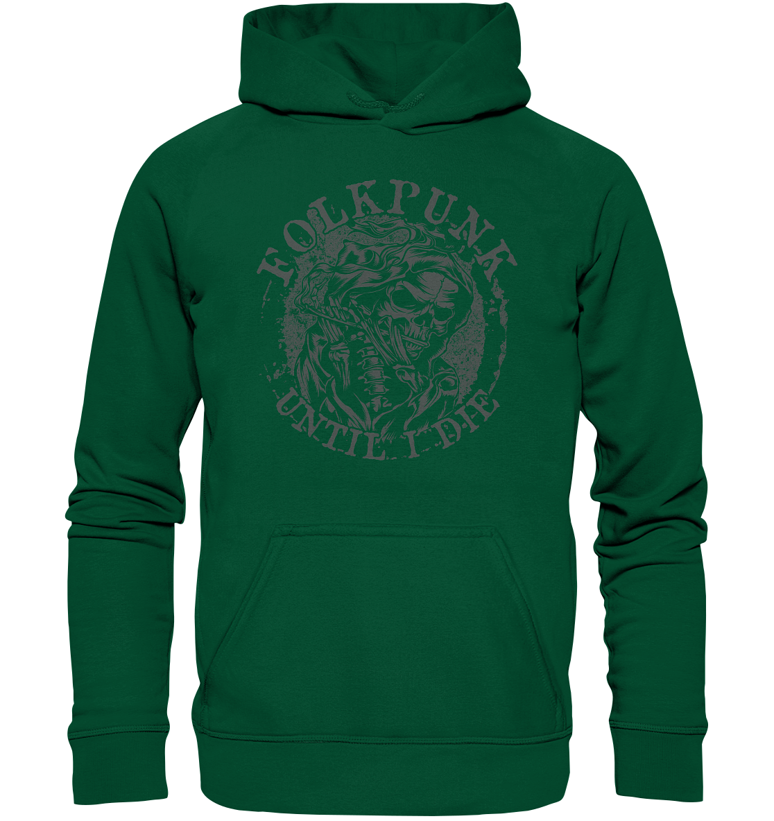 Folkpunk "Until I Die" - Basic Unisex Hoodie