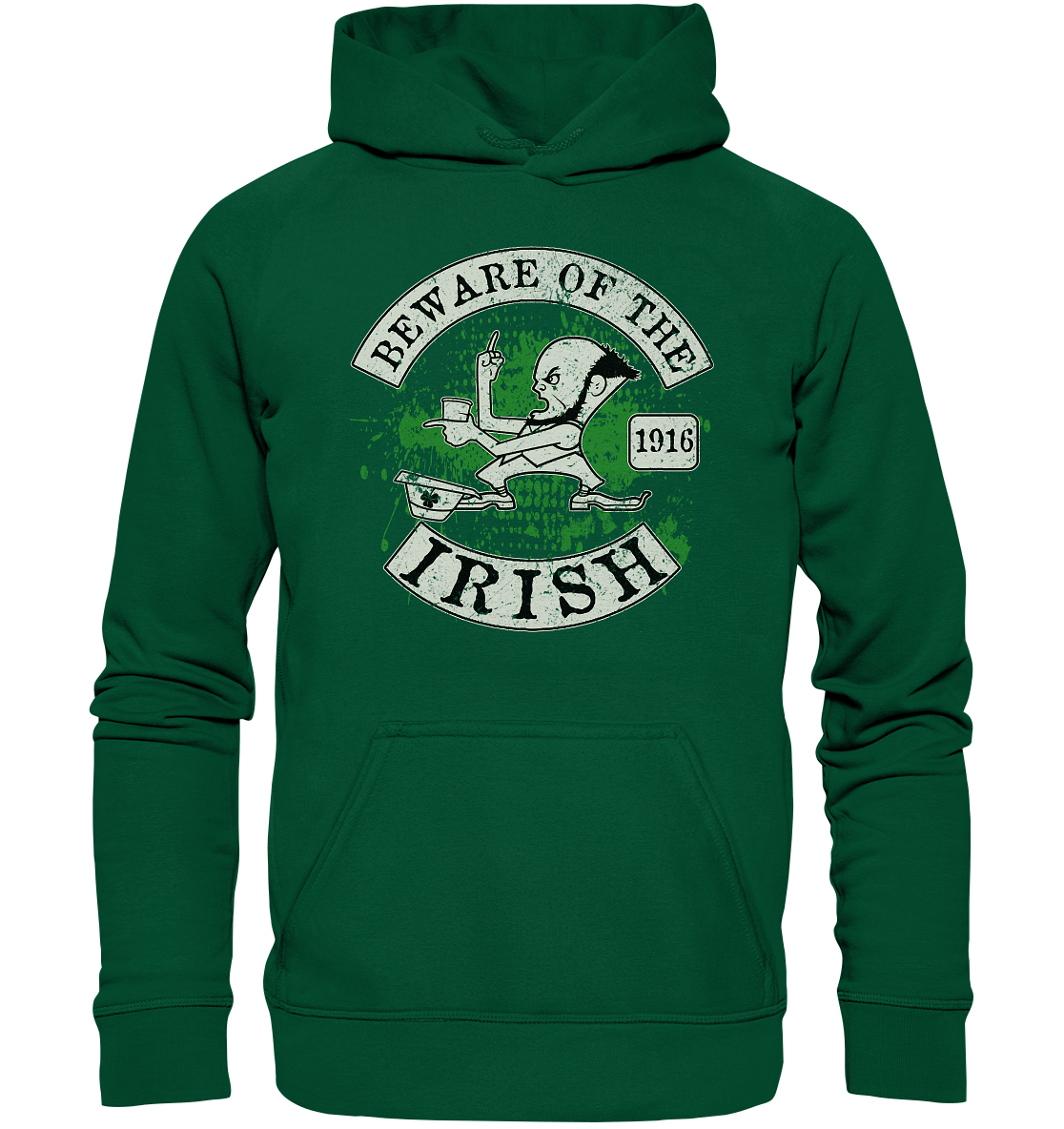 Beware Of The Irish - Basic Unisex Hoodie