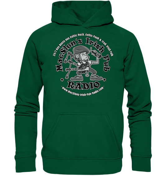 MacSlon's Radio "24/7 - Classic Logo"  - Basic Unisex Hoodie