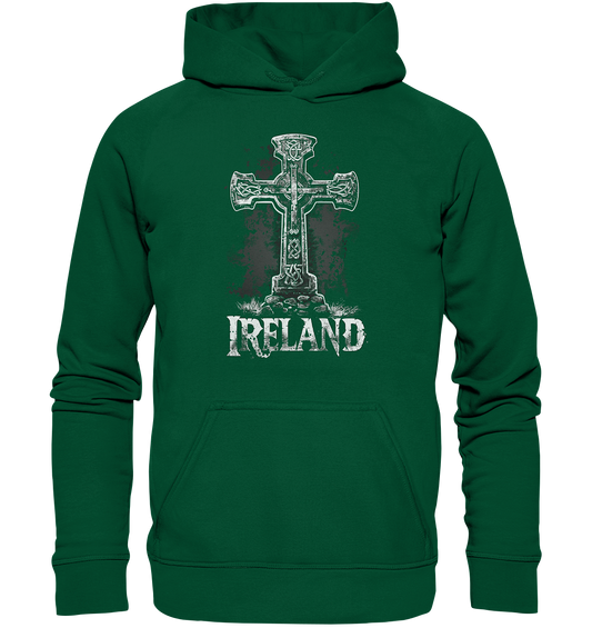 Ireland "Celtic Cross I"  - Basic Unisex Hoodie