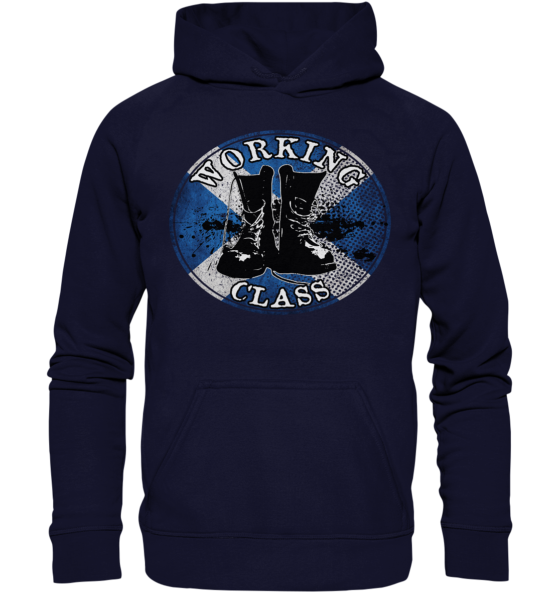 Working Class "Scotland" - Basic Unisex Hoodie