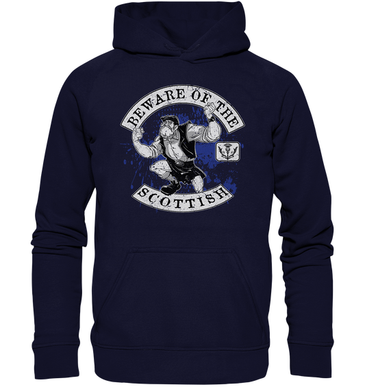 Beware Of The Scottish - Basic Unisex Hoodie