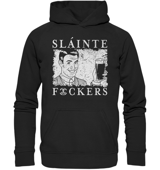 Sláinte "F*ckers" *Thistle* - Basic Unisex Hoodie