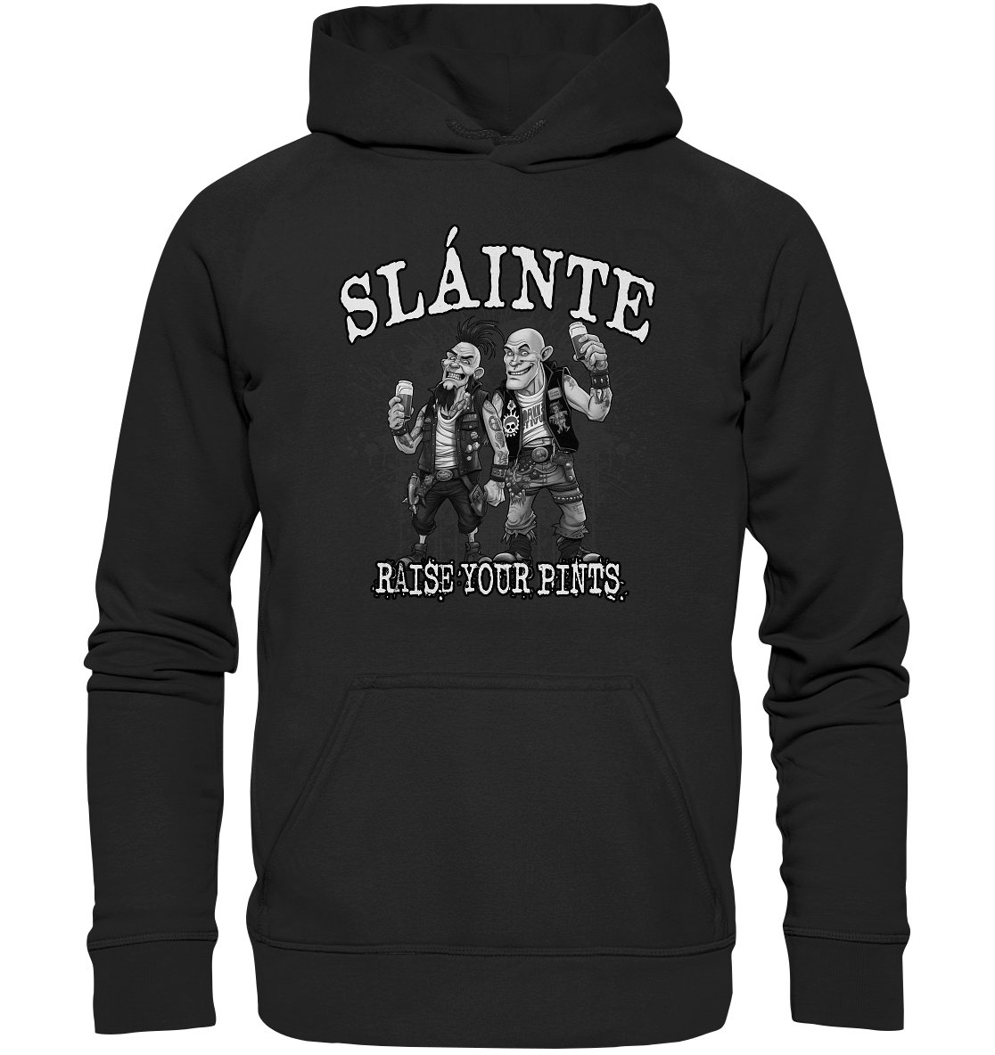 Sláinte "Raise Your Pints IV" - Basic Unisex Hoodie