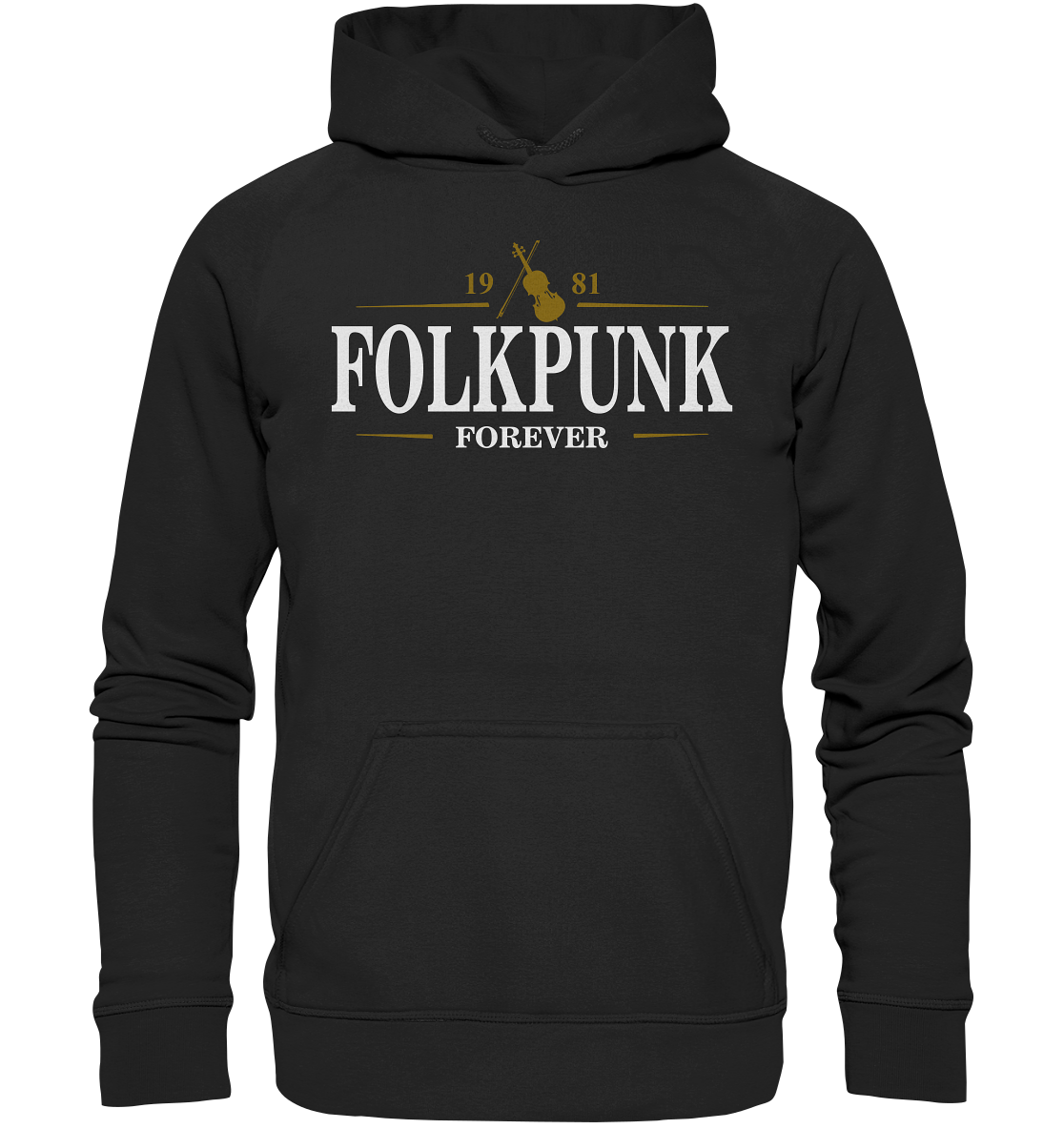 Folkpunk "Forever / Stout I" - Basic Unisex Hoodie
