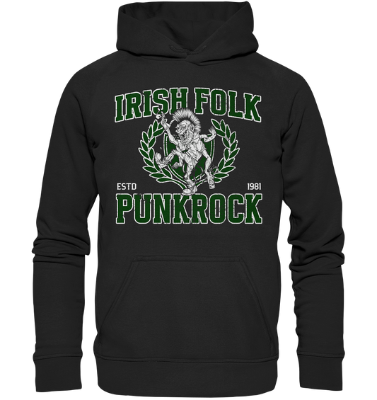 Irish Folk Punkrock "Estd. 1981" - Basic Unisex Hoodie