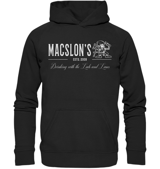 MacSlon's "Drinking With The Lads & Lasses" - Basic Unisex Hoodie