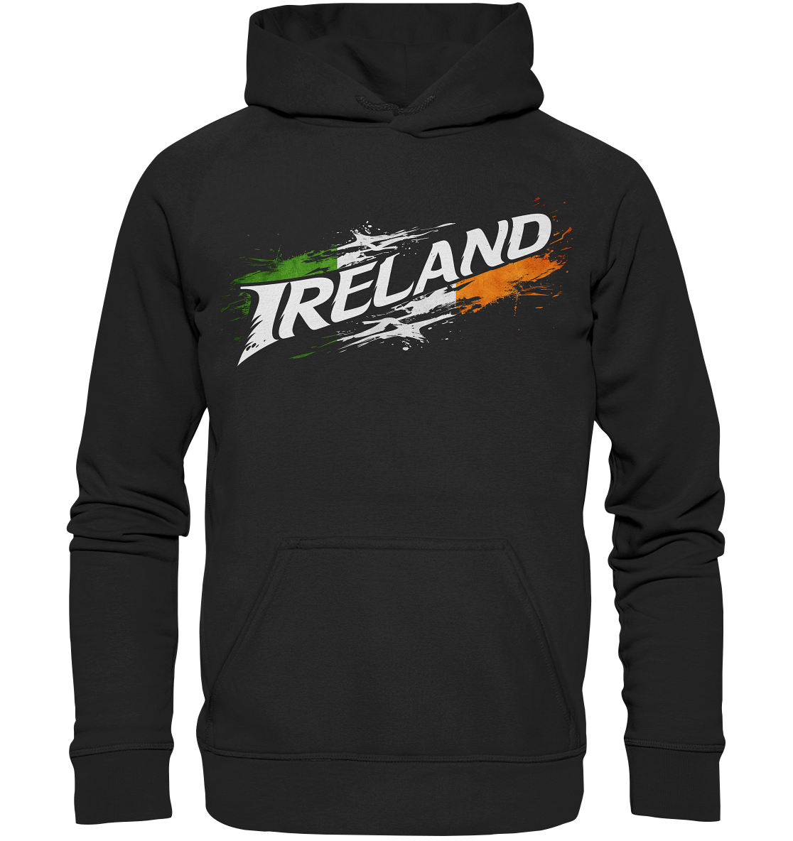 Ireland "Flag Splatter I"  - Basic Unisex Hoodie