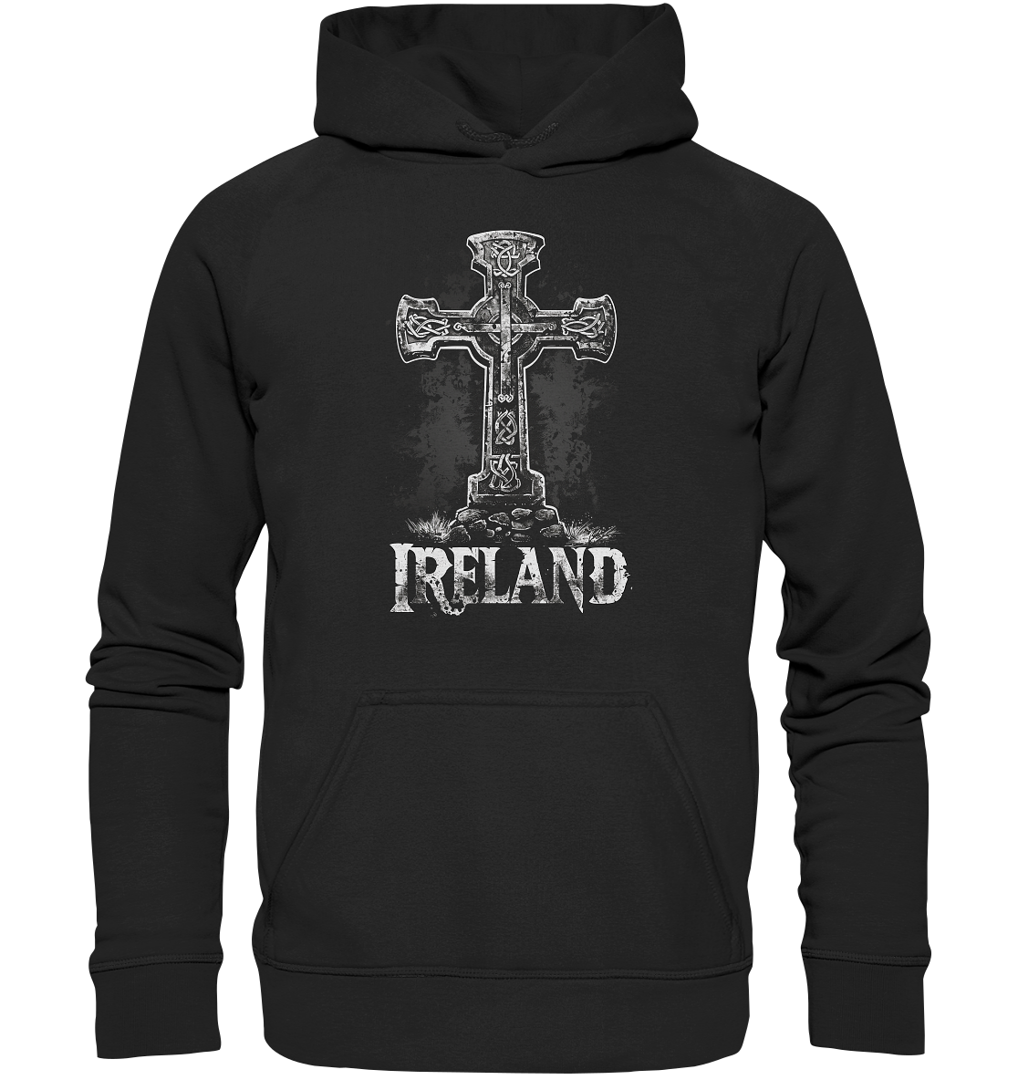 Ireland "Celtic Cross I"  - Basic Unisex Hoodie