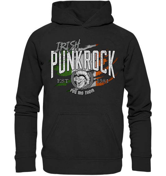 Póg Mo Thóin Streetwear "Irish Punkrock / Scratch"  - Basic Unisex Hoodie