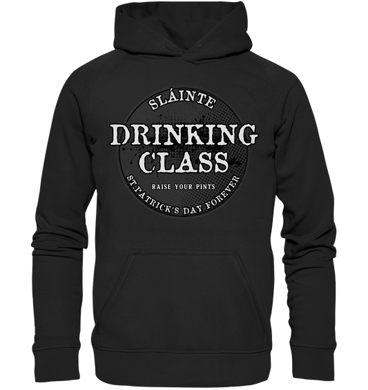 Drinking Class "St.Patrick's Day Forever" - Basic Unisex Hoodie