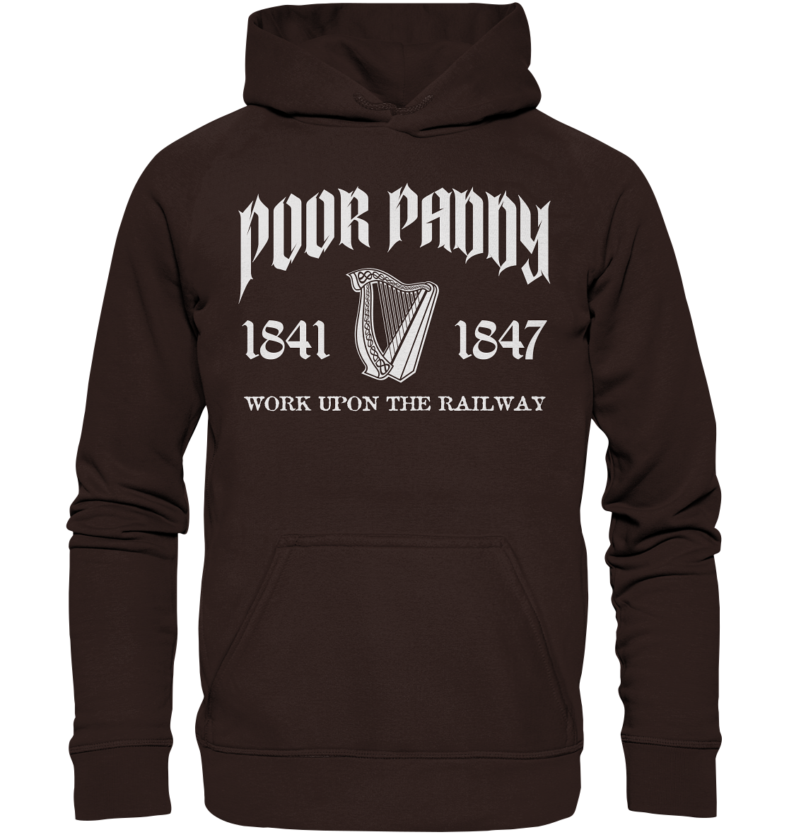Poor Paddy "Work Upon The Railway" - Basic Unisex Hoodie