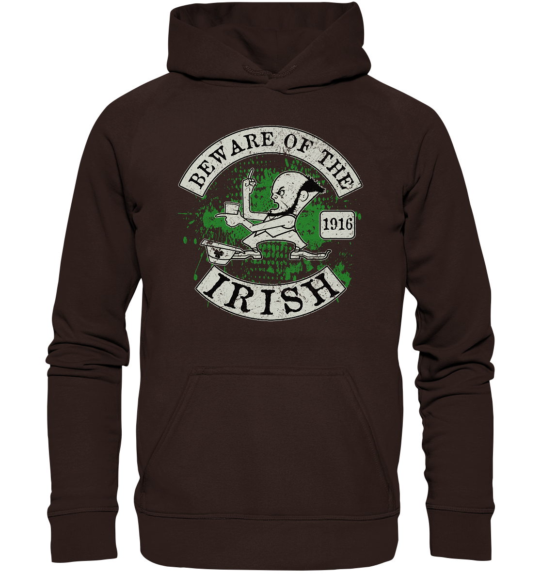 Beware Of The Irish - Basic Unisex Hoodie
