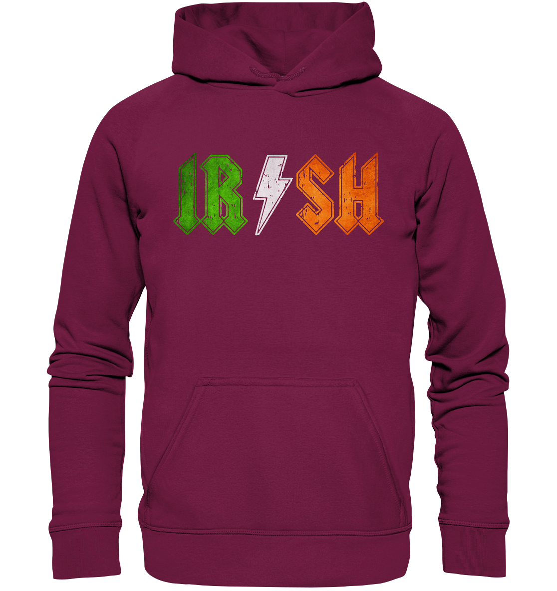 Irish "Flag Logo" - Basic Unisex Hoodie