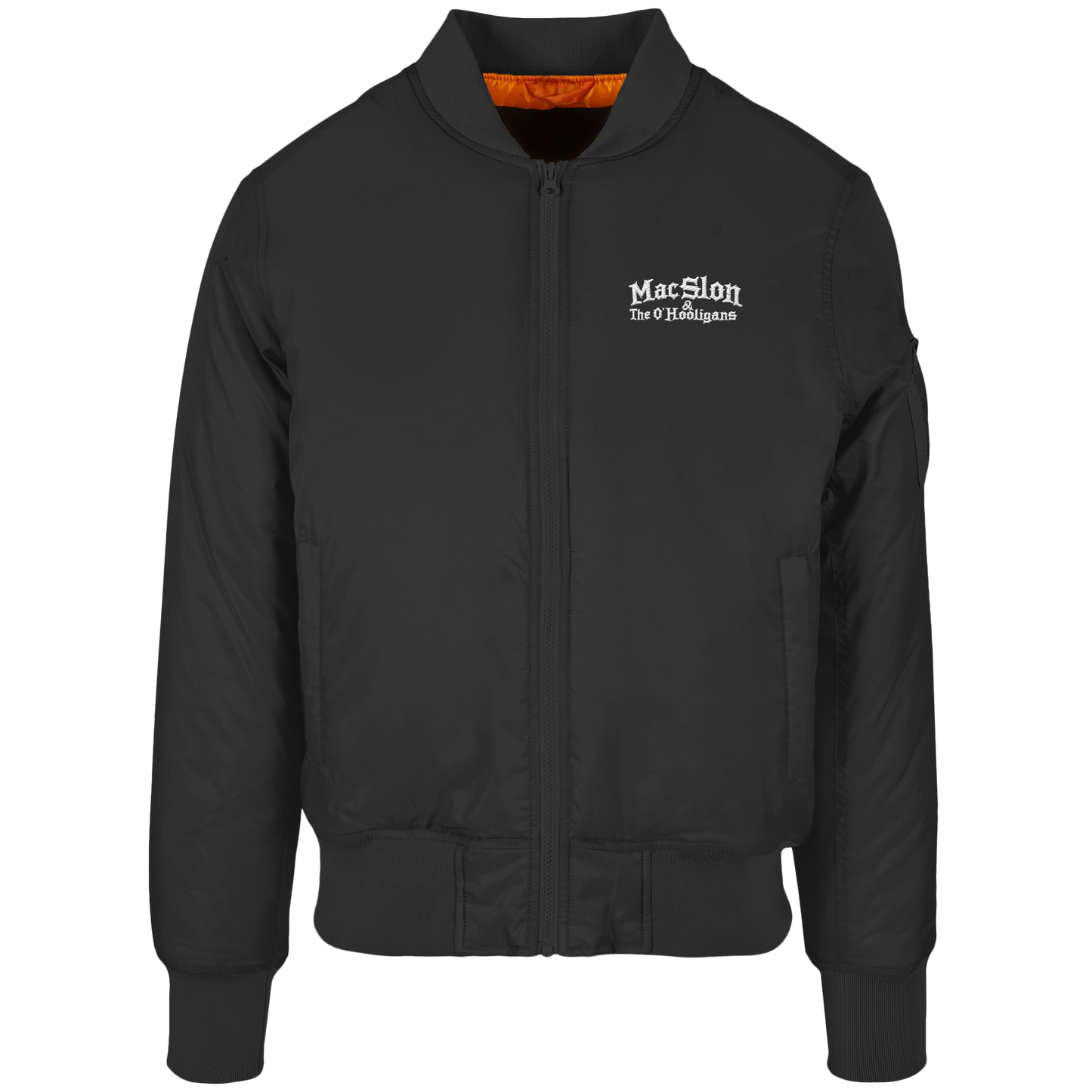 MacSlon & The O'Hooligans "Logo" *Hochwertiger Stick* - Bomber Jacket