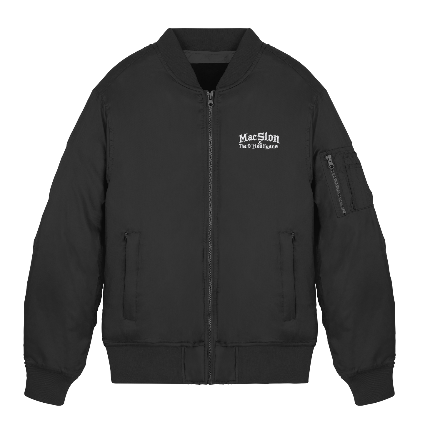 MacSlon & The O'Hooligans "Logo" *Hochwertiger Stick* - Bomber Jacket