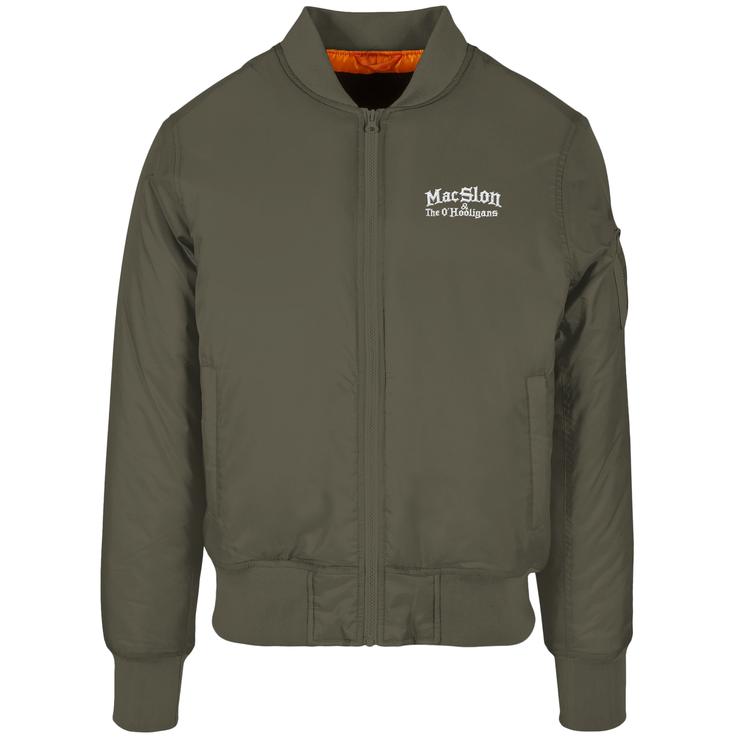 MacSlon & The O'Hooligans "Logo" *Hochwertiger Stick* - Bomber Jacket