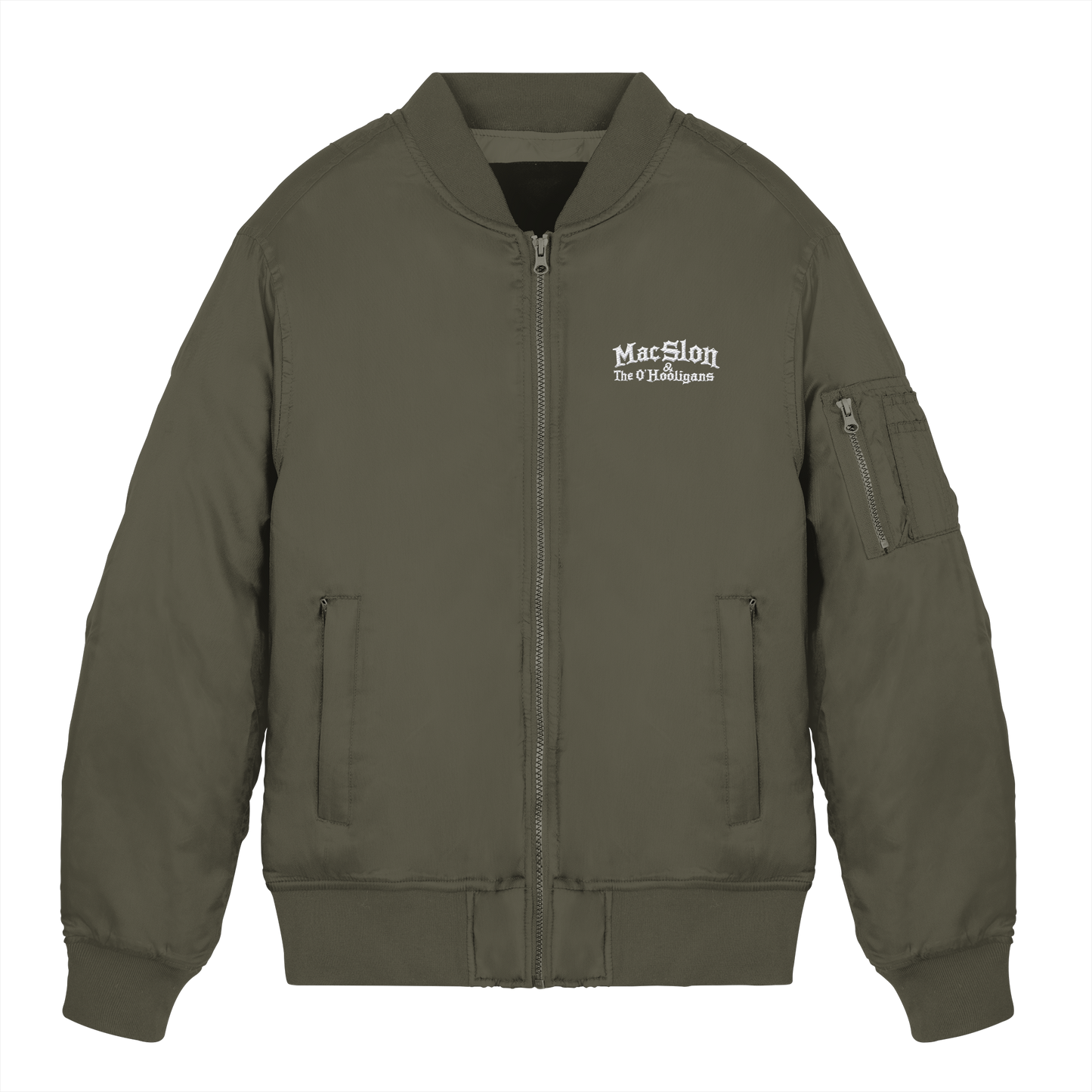 MacSlon & The O'Hooligans "Logo" *Hochwertiger Stick* - Bomber Jacket