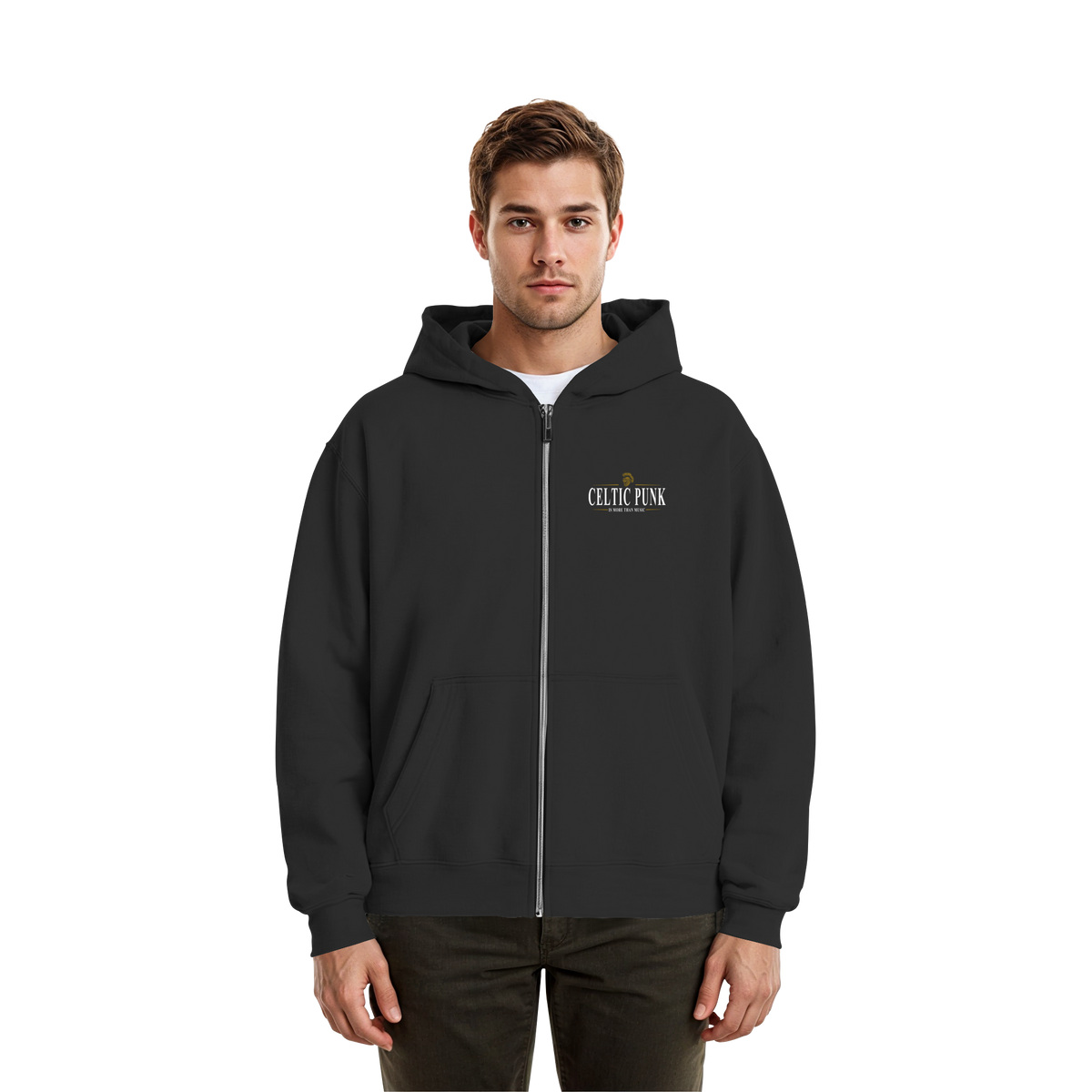 Celtic Punk "Is More Than Music"  - Fluffy Boxcut Zipper