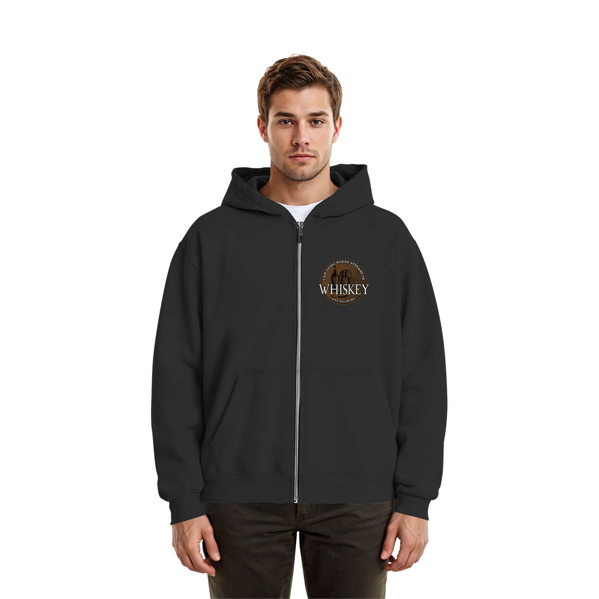 Streams Of Whiskey  - Fluffy Boxcut Zipper