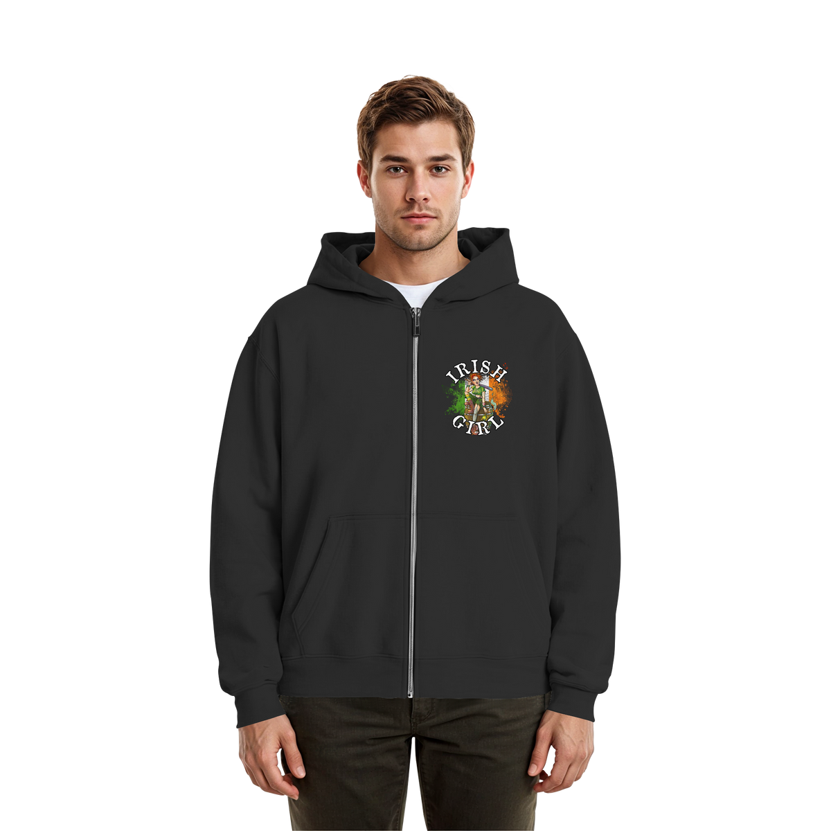 Irish Girl  - Fluffy Boxcut Zipper