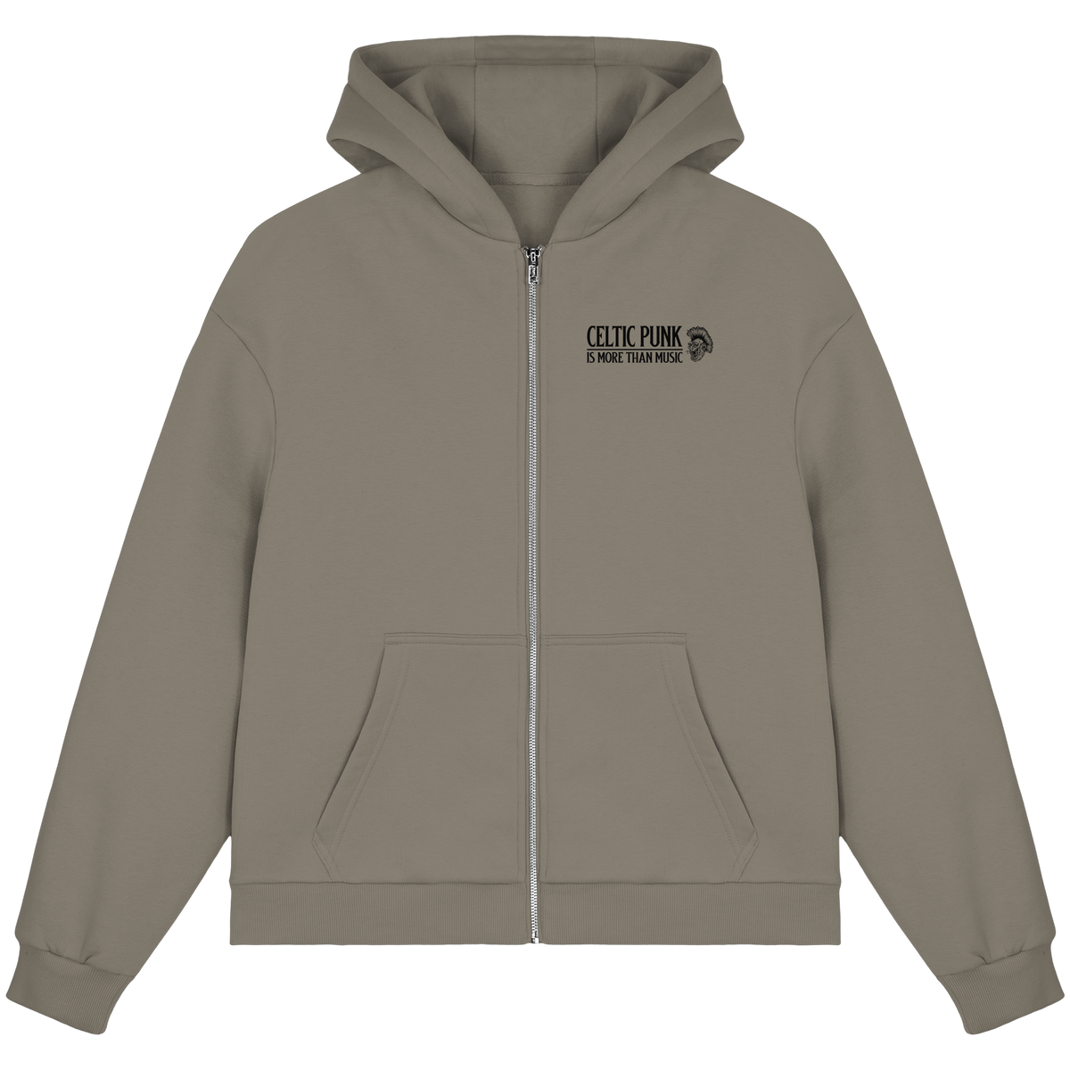 Celtic Punk "Is More Than Music"  - Fluffy Boxcut Zipper