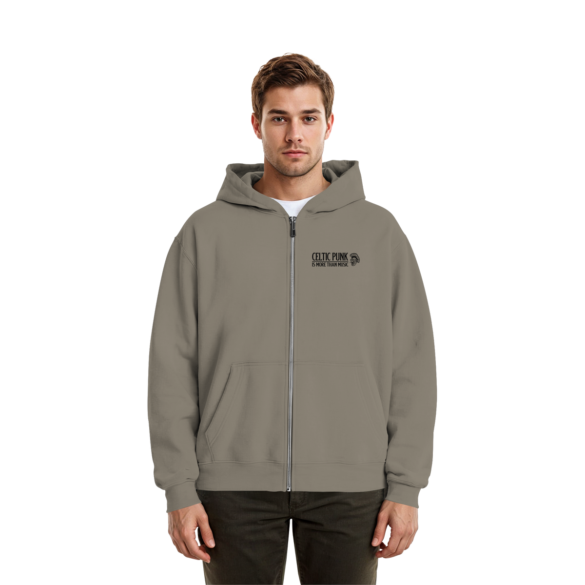 Celtic Punk "Is More Than Music"  - Fluffy Boxcut Zipper