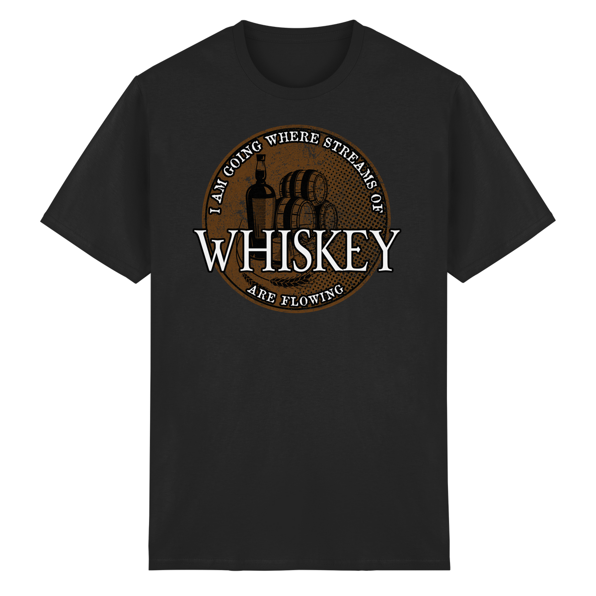 Streams Of Whiskey  - Heavy Cotton T-Shirt
