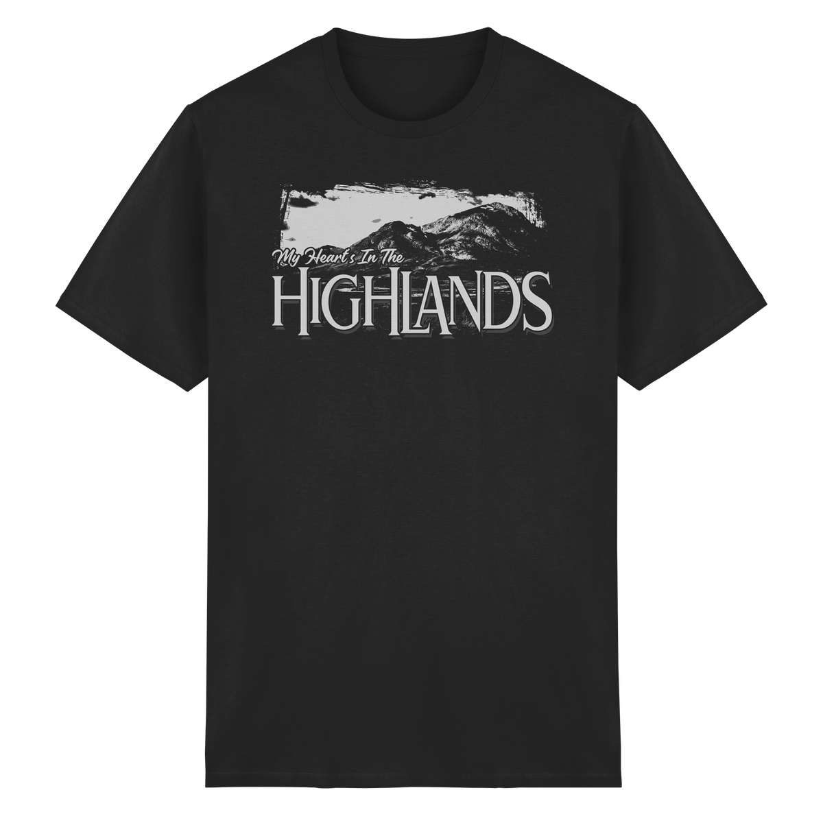 "My Heart's In The Highlands"  - Heavy Cotton T-Shirt