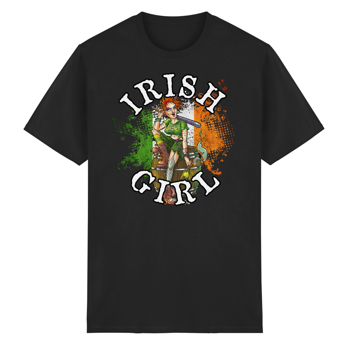 Irish Girl  - Heavy Cotton T-Shirt