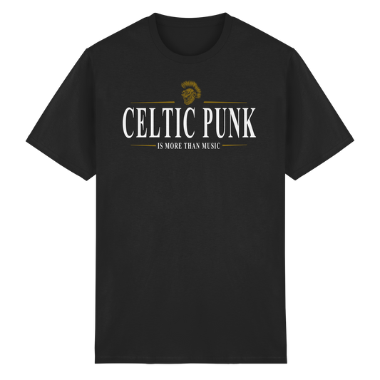 Celtic Punk "Is More Than Music"  - Heavy Cotton T-Shirt