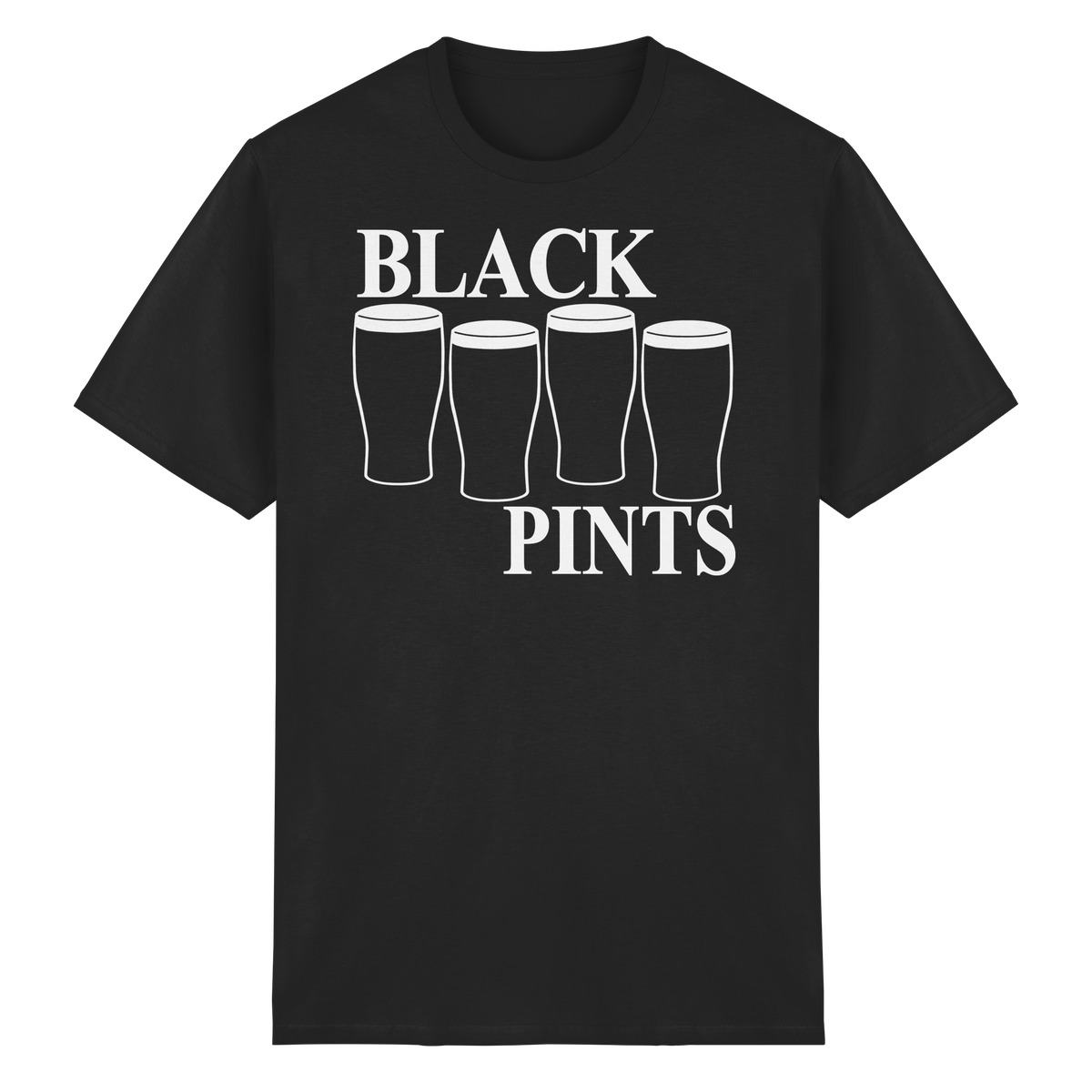 Black Pints  - Heavy Cotton T-Shirt