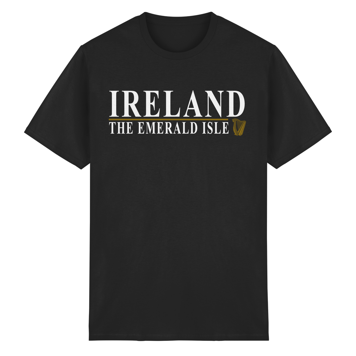 Ireland "The Emerald Isle"  - Heavy Cotton T-Shirt