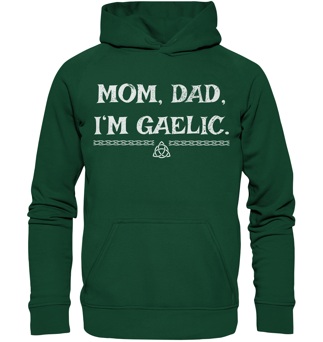 Mom, Dad "I'm Gaelic" - Kids Premium Hoodie