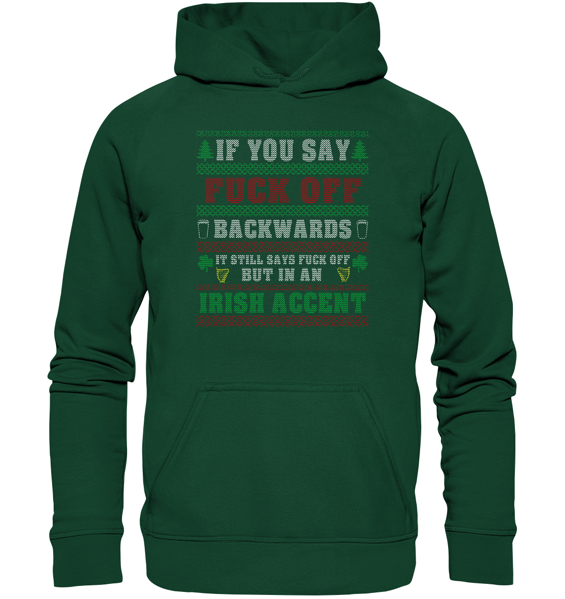 If You Say F*ck Off (Christmas) - Kids Premium Hoodie