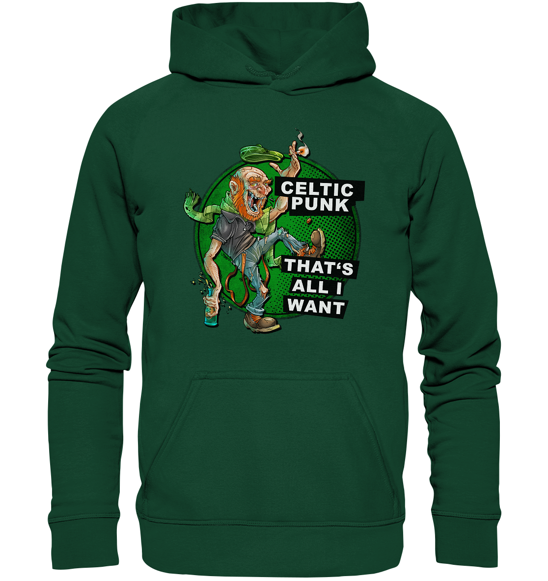 "Celtic Punk - That's All I Want" - Kids Premium Hoodie