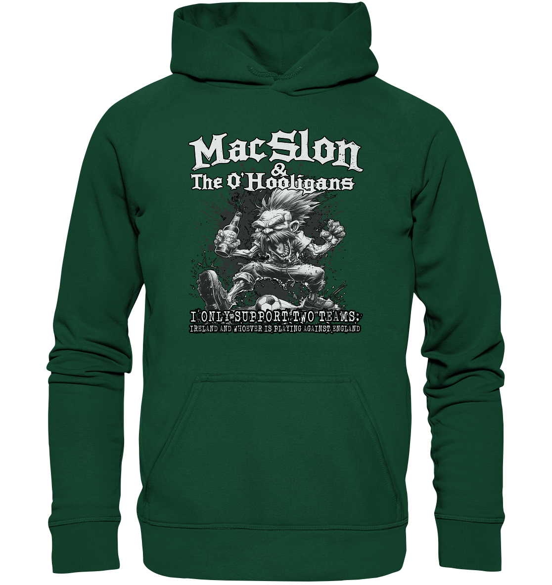 MacSlon & The O'Hooligans "I Only Support Two Teams..." - Kids Premium Hoodie