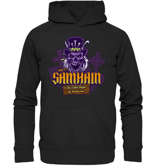 Happy Samhain "The Celtic Origin Of Halloween" - Kids Premium Hoodie