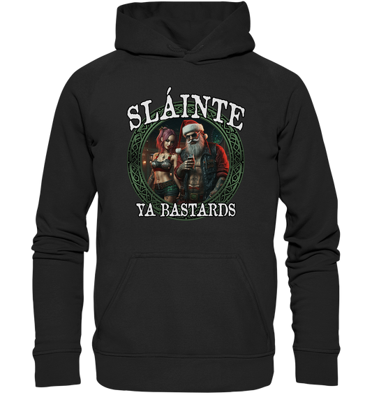 Sláinte Ya Bastards "Santa and his Elf"  - Kids Premium Hoodie