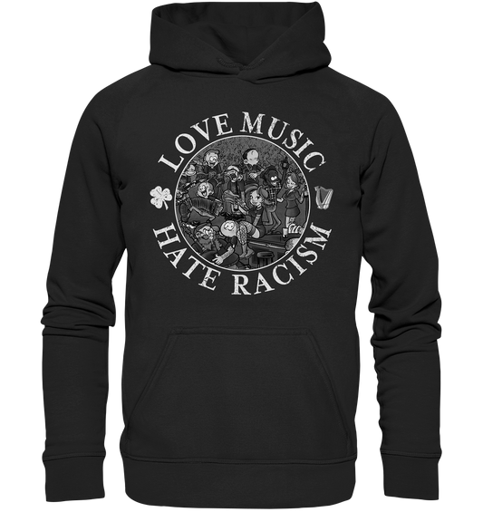 Love Music - Hate Racism "Irish Pub" - Kids Premium Hoodie